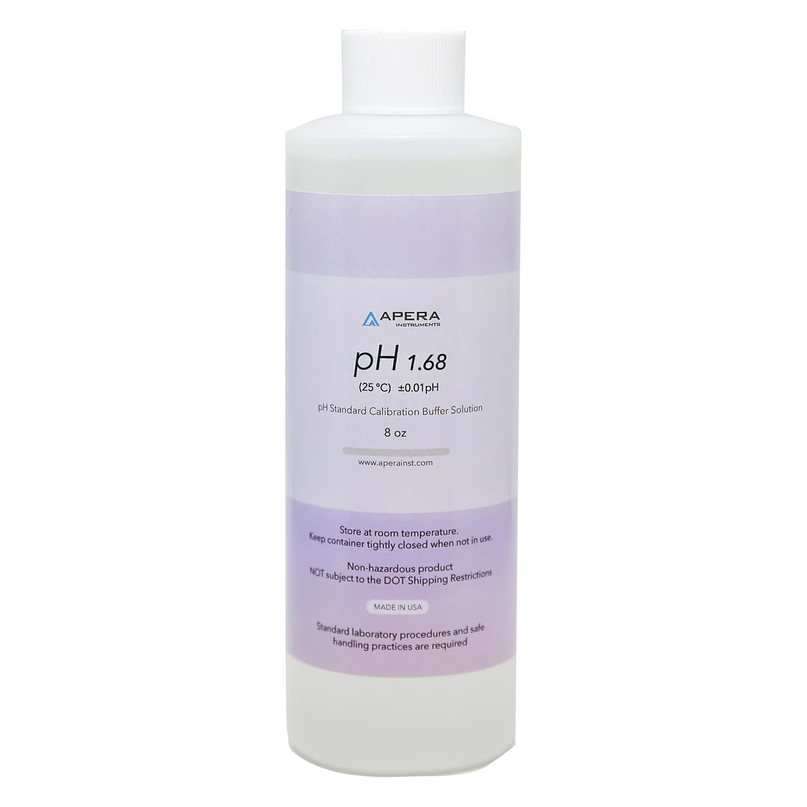 Apera pH 1.68 calibration buffer, 8 oz bottle