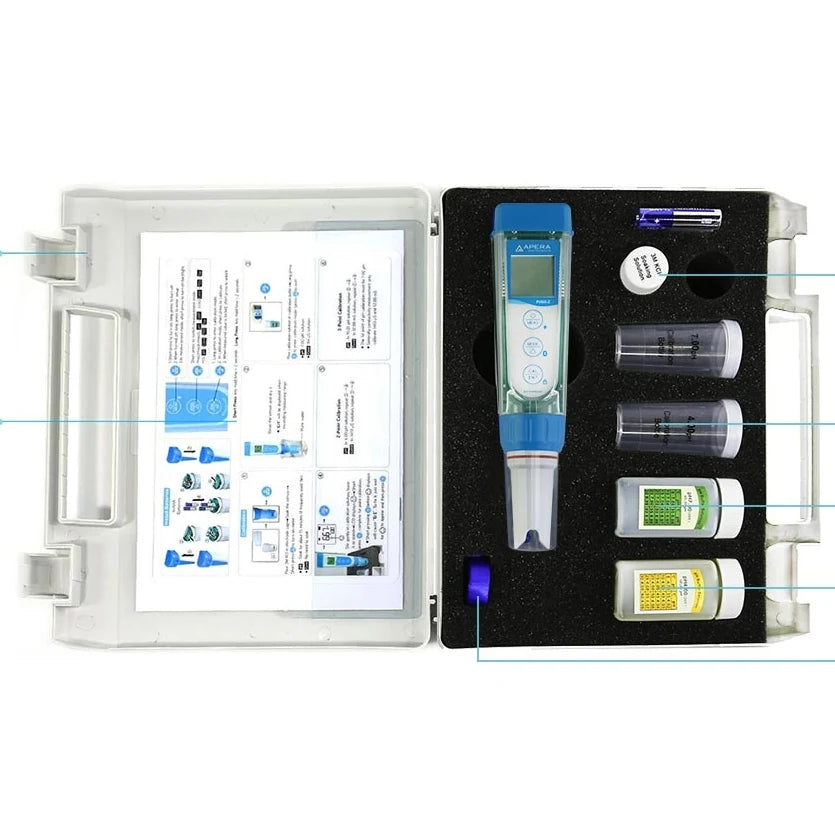 Apera PH60-Z ZenTest Pocket pH Tester Kit Smart pH Tester Apera Instruments