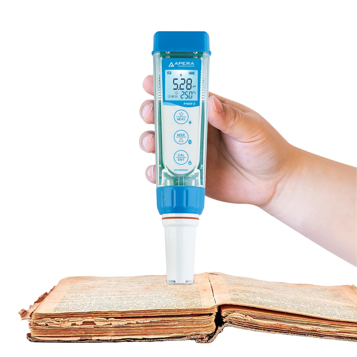 Apera PH60F-Z ZenTest Flat pH Tester Kit Smart pH Tester Apera Instruments