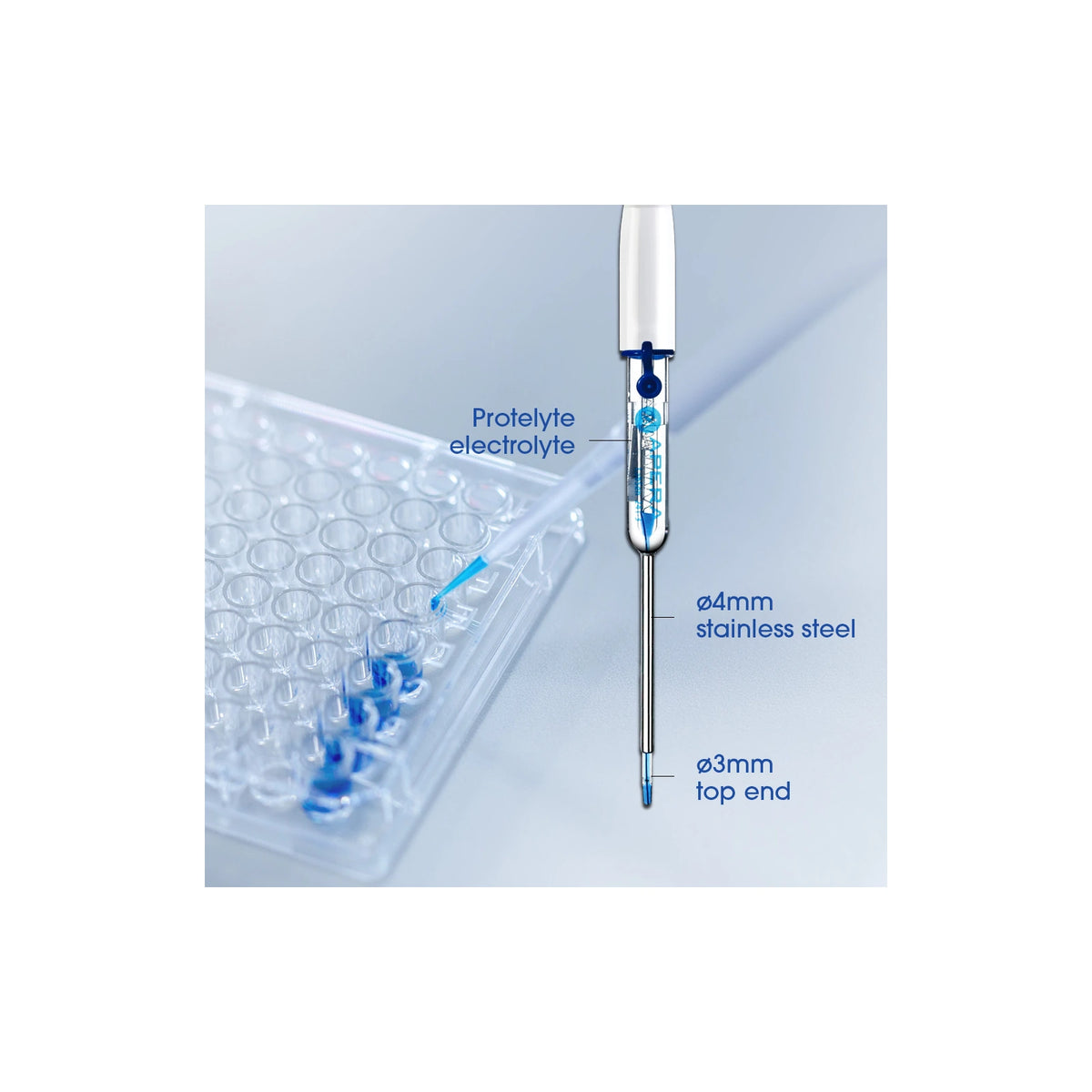 Apera PH700-MS Micro-Volume Benchtop pH Meter Kit with LabSen 241-3SP Benchtop pH Meter Apera Instruments