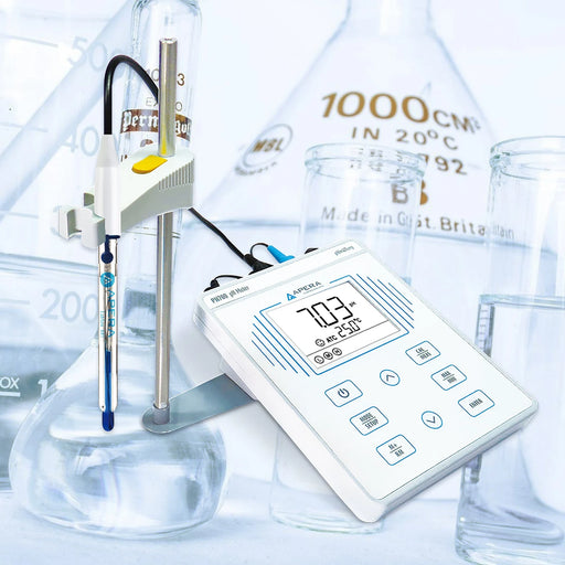 Apera PH700-SA Benchtop pH Meter Kit with LabSen 843 for Strong Alkali and High-Salinity Solutions Benchtop pH Meter Apera Instruments