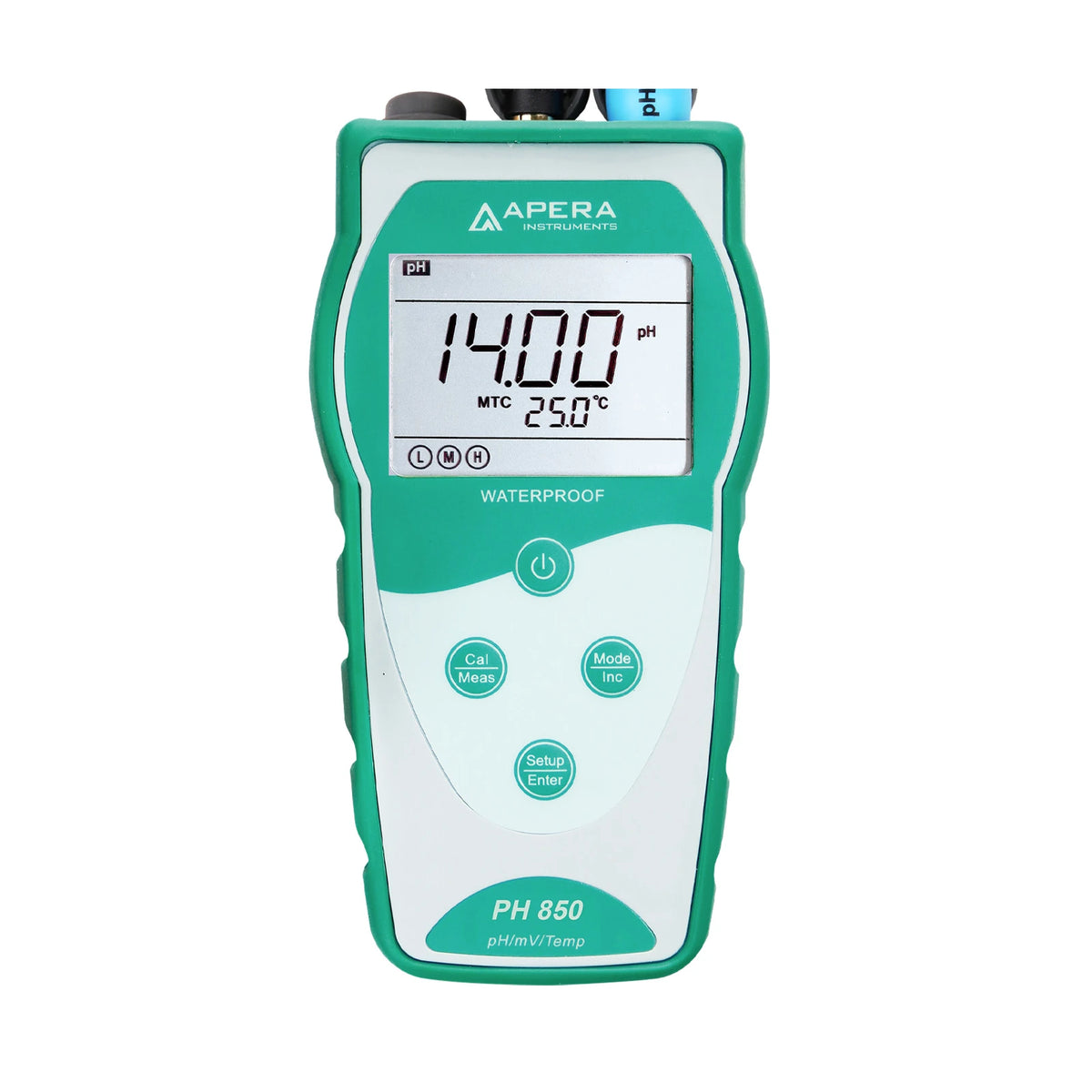Apera PH850-DP Portable pH Meter Kit with LabSen 823 pH/Temperature Electrode Value Portable pH Meter Apera Instruments