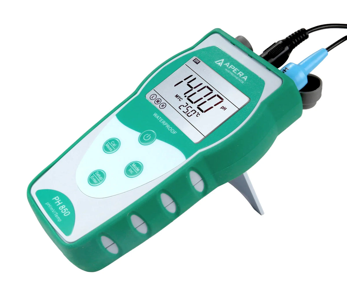 Apera PH850-SA Portable pH Meter Kit with LabSen 843 for Strong Alkali and High-Salinity Solutions Value Portable pH Meter Apera Instruments