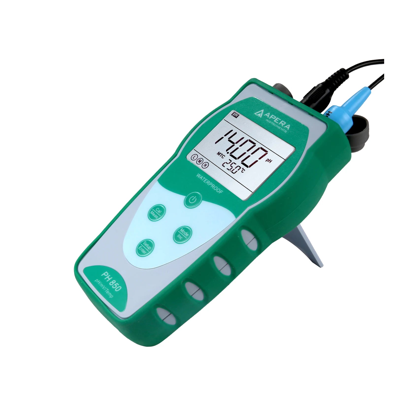 Actual PH850 angled view with fold-out support stand