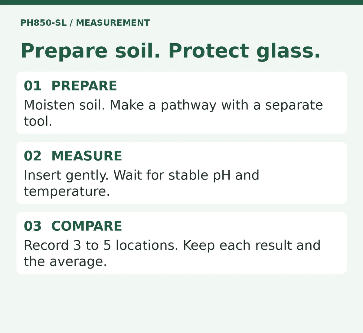 Apera PH850-SL Portable Soil pH Meter Kit with LabSen 553 Spear Electrode Value Portable pH Meter Apera Instruments