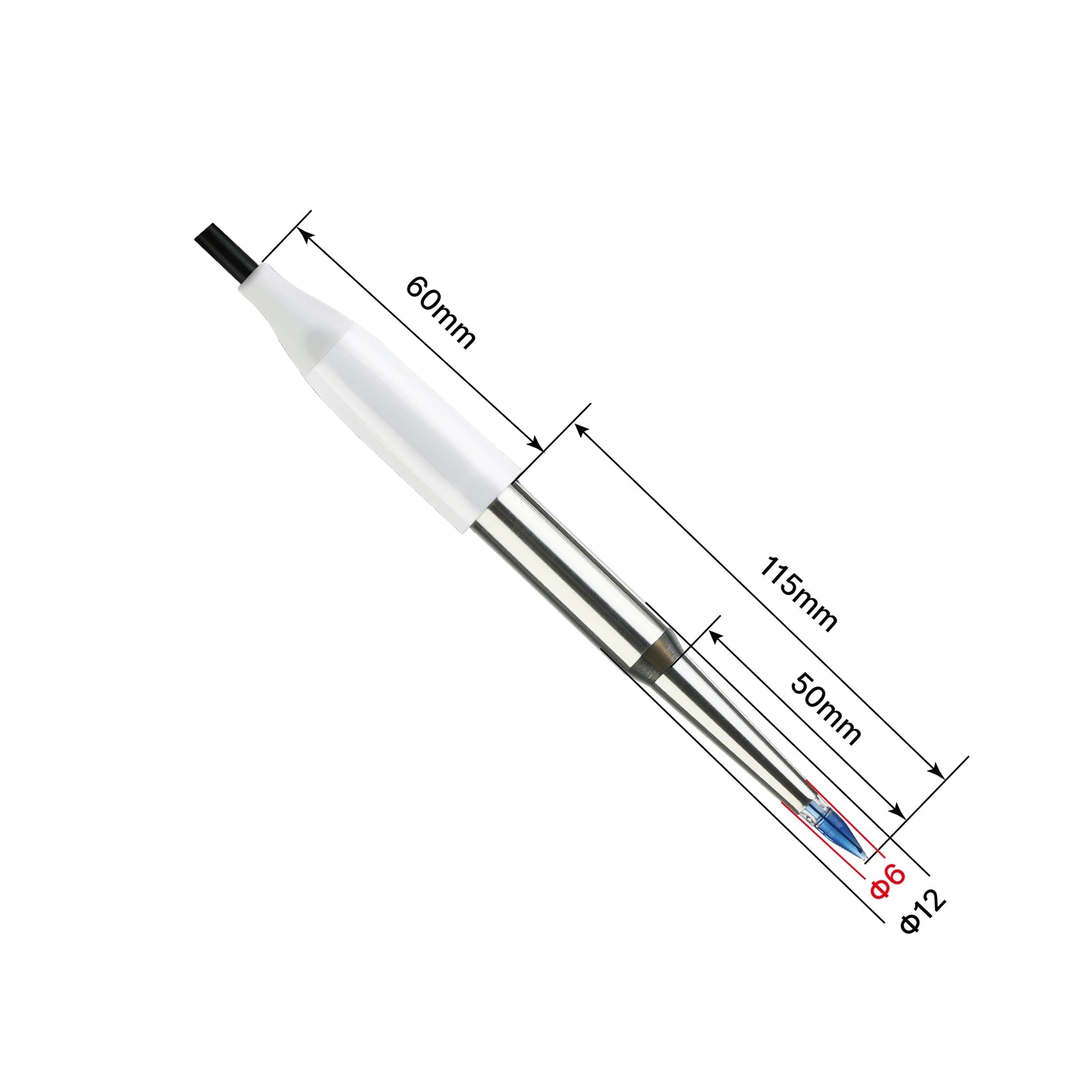 Apera PH850-SS Portable Food pH Meter Kit with LabSen 753 Spear Electrode Value Portable pH Meter Apera Instruments