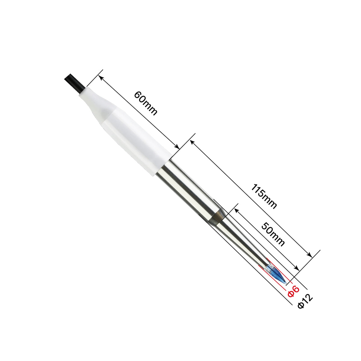 Apera PH850-SS Portable Food pH Meter Kit with LabSen 753 Spear Electrode Value Portable pH Meter Apera Instruments