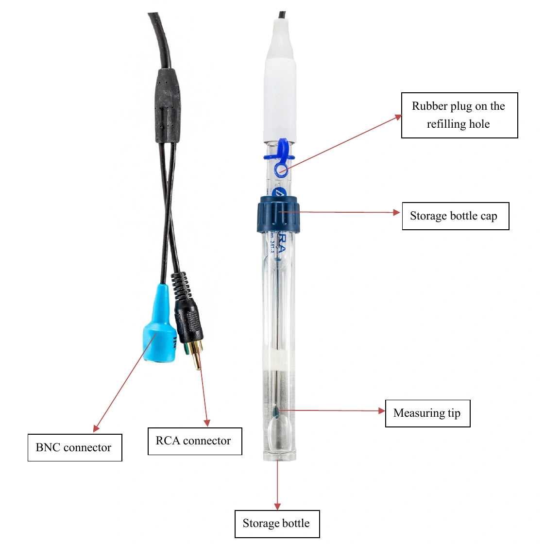 Apera PH8500-MS Portable pH Meter Kit with LabSen 243-6 Electrode Portable pH Meter Apera Instruments