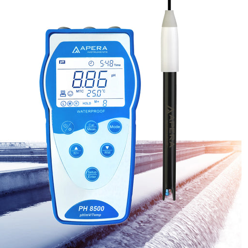 Apera PH8500-WW Portable pH Meter Kit with LabSen 333 Wastewater Electrode Default Title Portable pH Meter Apera Instruments