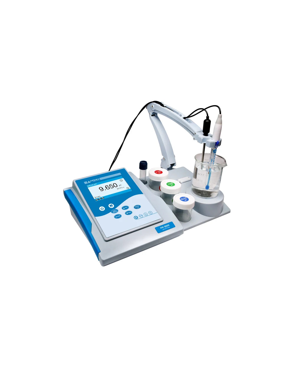 Apera PH9500 with included 606 TestBench, LabSen 211 and separate MP500