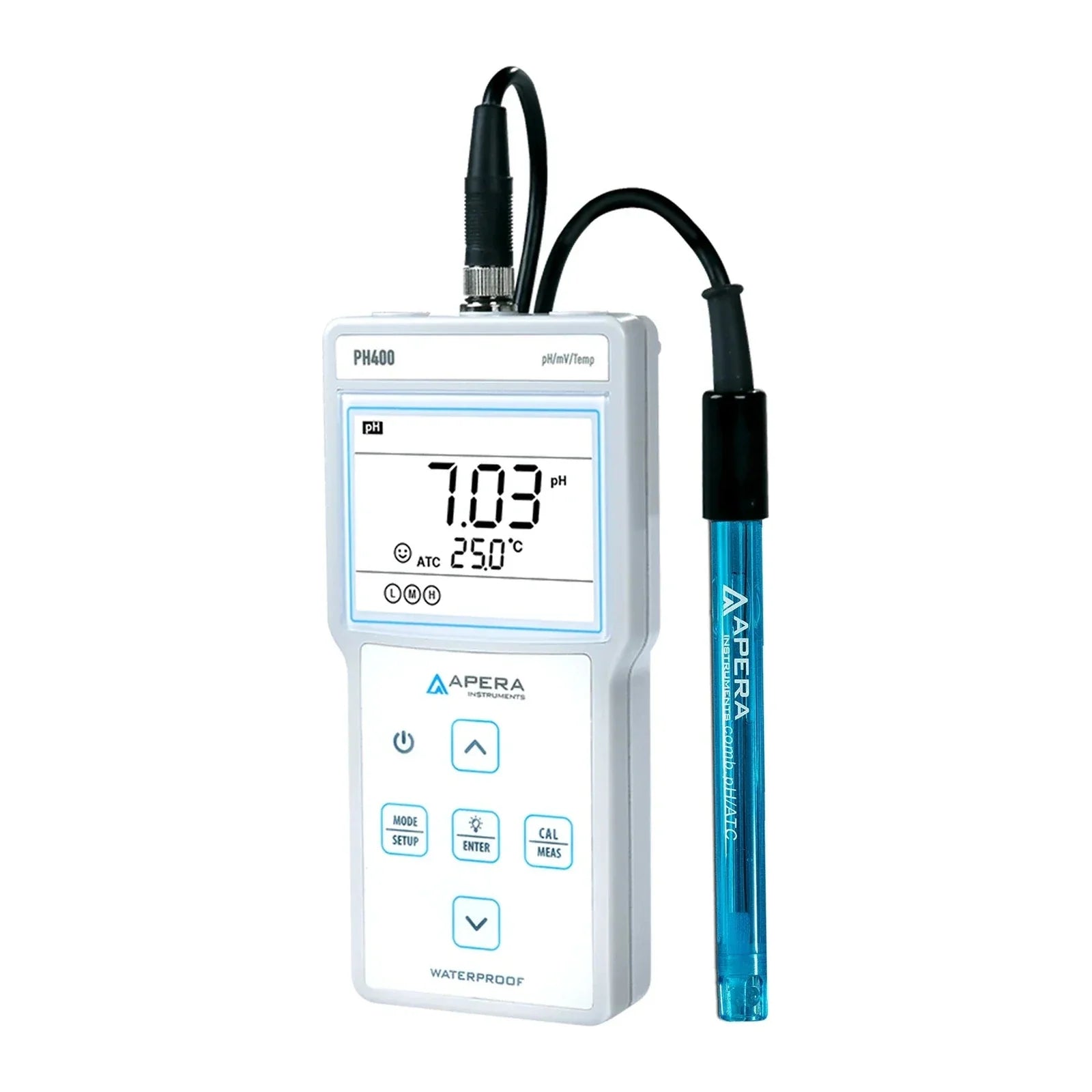 Apera PION400-BR Portable pH/Bromide Ion Meter Kit (AI4301) Portable Ion Meter Kit Apera Instruments