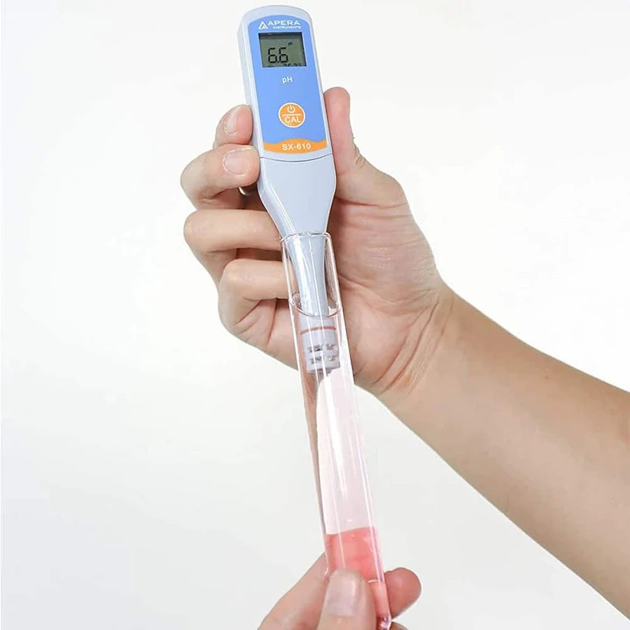 Apera SX610 Compact pH Pen Tester Kit with Replaceable SX615 Probe Compact pH Pen Apera Instruments
