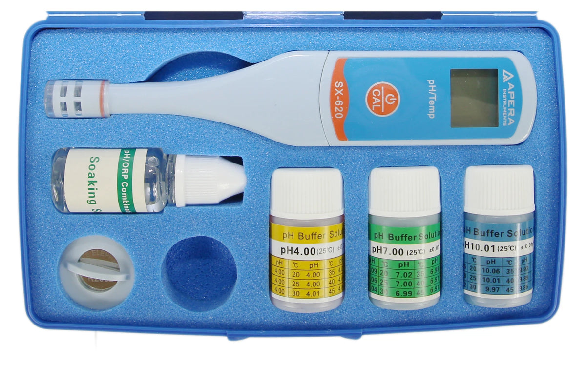 Apera SX620 Compact pH and Temperature Tester Kit Compact pH Pen Apera Instruments
