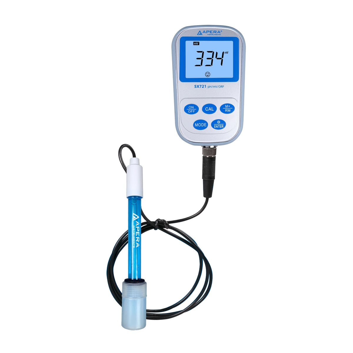 Apera SX721 Portable pH/ORP Meter Kit with 201T-S and 301Pt-S Electrodes Portable Multiparameter Meter Apera Instruments