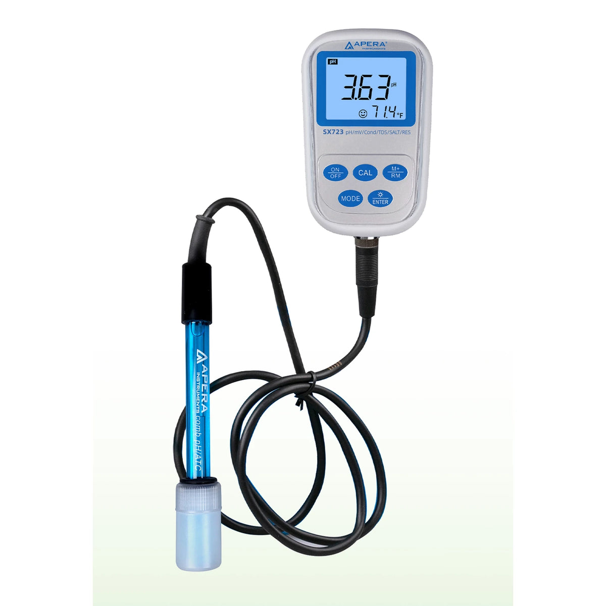 Apera SX723 Portable pH/Conductivity Meter Kit with 201T-S and 2301T-S Electrodes Default Title Portable Multiparameter Meter Apera Instruments