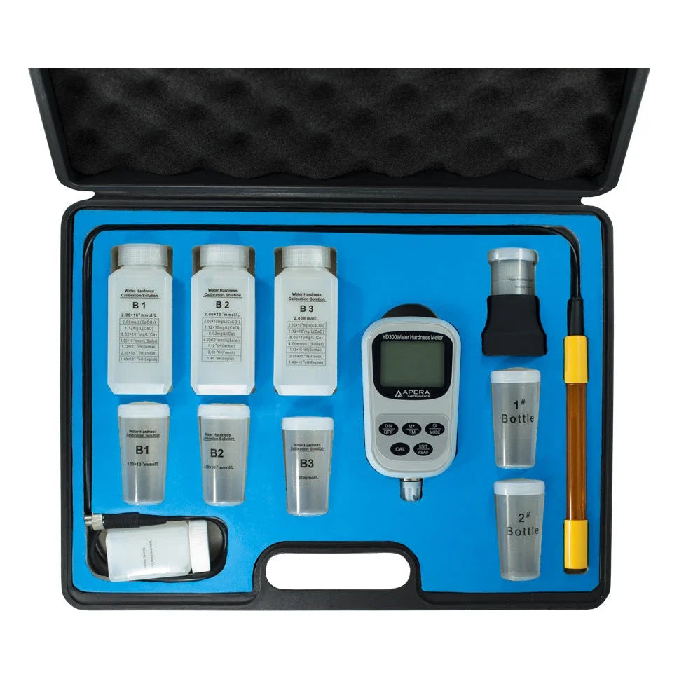 Apera Instruments YD300 Portable Water Hardness (Ca2+ and Mg2+) Meter Kit Portable Water Hardness Meter Apera Instruments
