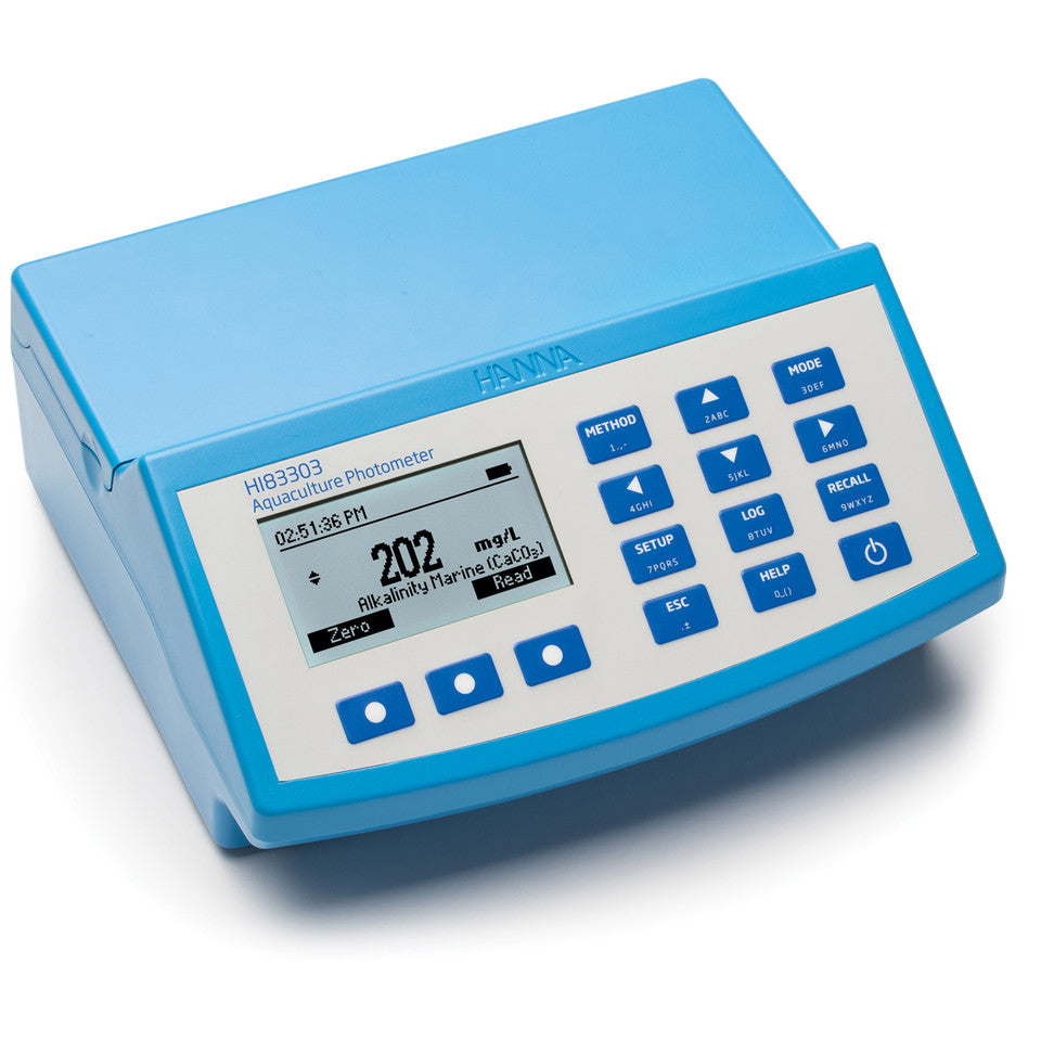Hanna Instruments HI83303-01 Aquaculture Photometer - Multi-Parameter Water Quality Tester Multiparameter Photometer Hanna Instruments