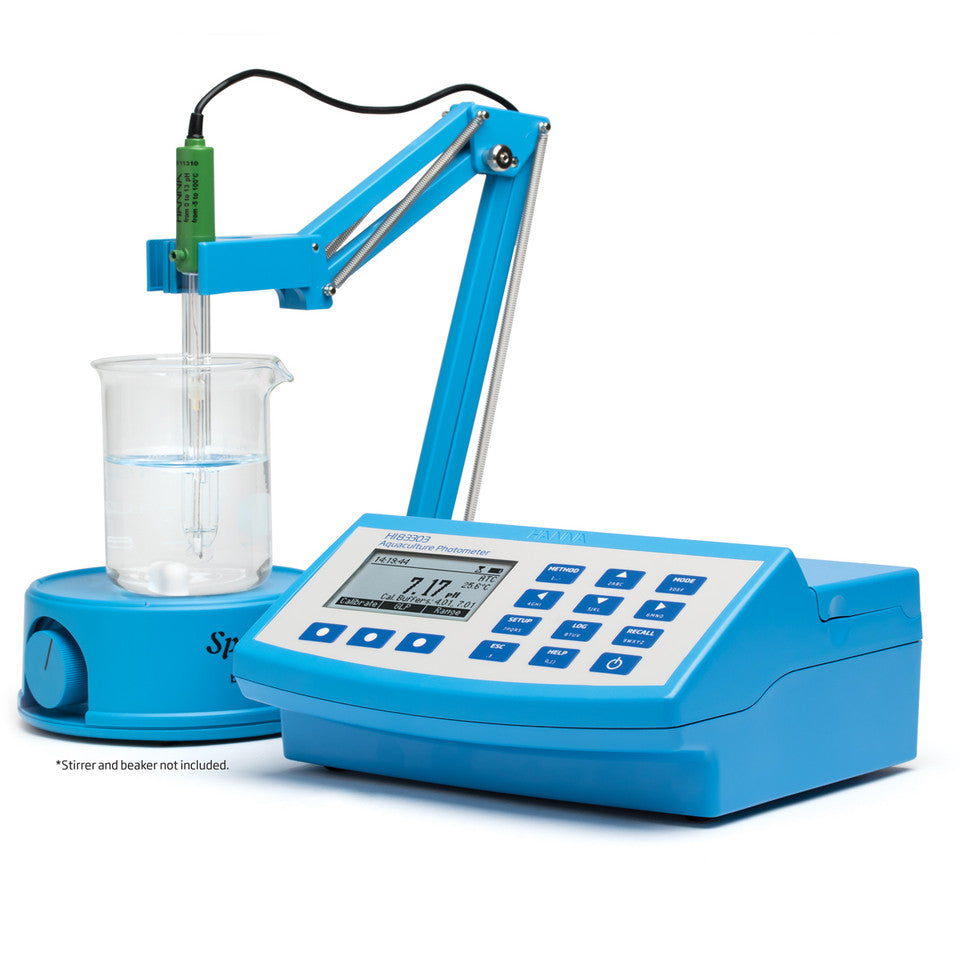 Hanna Instruments HI83303-01 Aquaculture Photometer - Multi-Parameter Water Quality Tester Multiparameter Photometer Hanna Instruments