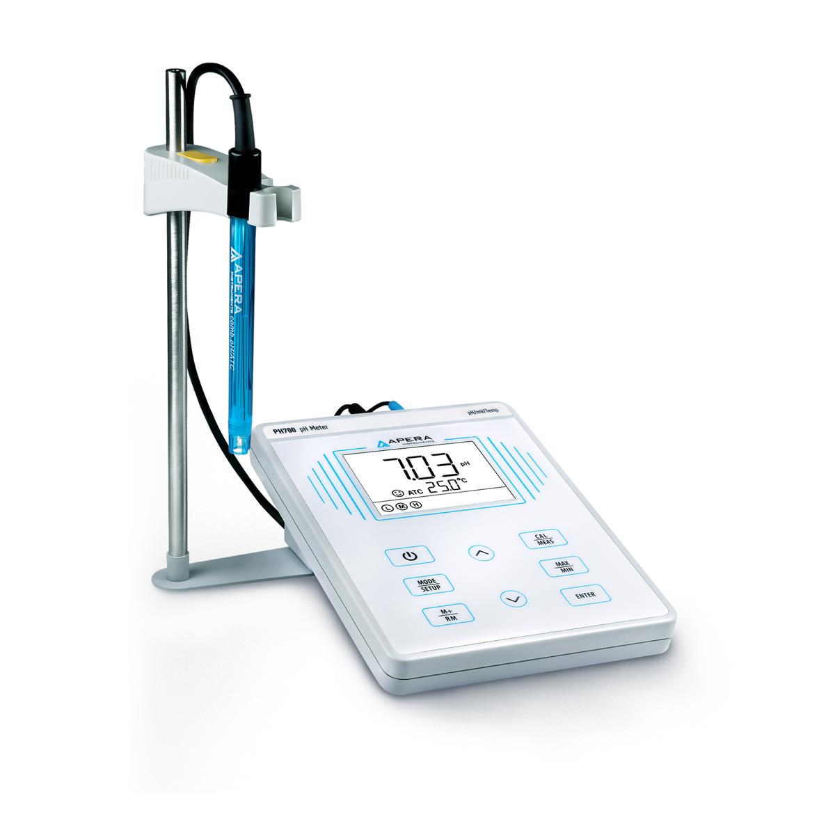 Apera PH700 Benchtop pH Meter Kit with 201T-F Electrode Default Title Benchtop pH Meter Apera Instruments