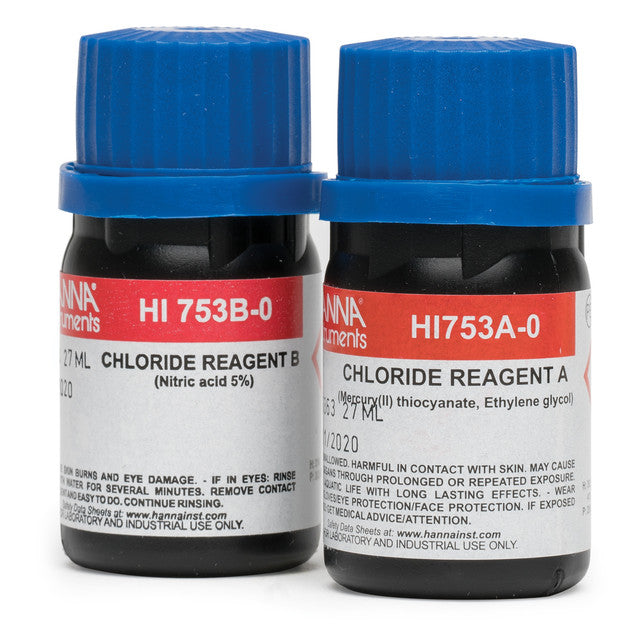 Hanna Instruments HI753‑25 Chloride Checker® HC Reagents (25 Tests) Reagent Hanna Instruments