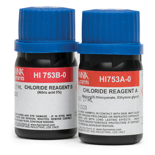 Hanna Instruments HI753‑25 Chloride Checker® HC Reagents (25 Tests) Reagent Hanna Instruments