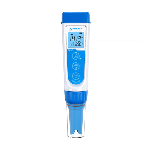 Premium Series EC60 Premium Multi-Parameter Meter: Conductivity/TDS/Salinity Pocket Tester Kit Pocket Multi-Parameter Meter Apera Instruments