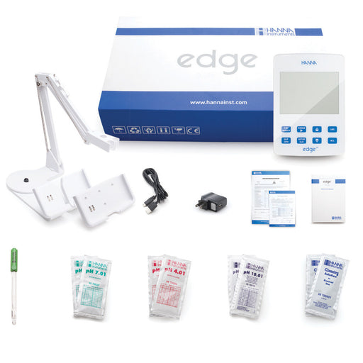 Hanna edge® HI2002-01 Dedicated pH/ORP Meter Multiparameter pH Meter Hanna Instruments