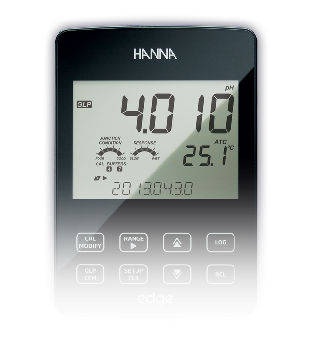 Hanna Instruments HI2030-01 edge® Multiparameter EC/TDS/Salinity Meter – Advanced Digital Conductivity Tester Multiparameter Meter Hanna Instruments