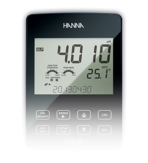 Hanna Instruments HI2030-01 edge® Multiparameter EC/TDS/Salinity Meter – Advanced Digital Conductivity Tester Multiparameter Meter Hanna Instruments