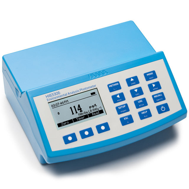 Hanna HI83306-01 Environmental Photometer | COD & Water Analysis — Blue ...