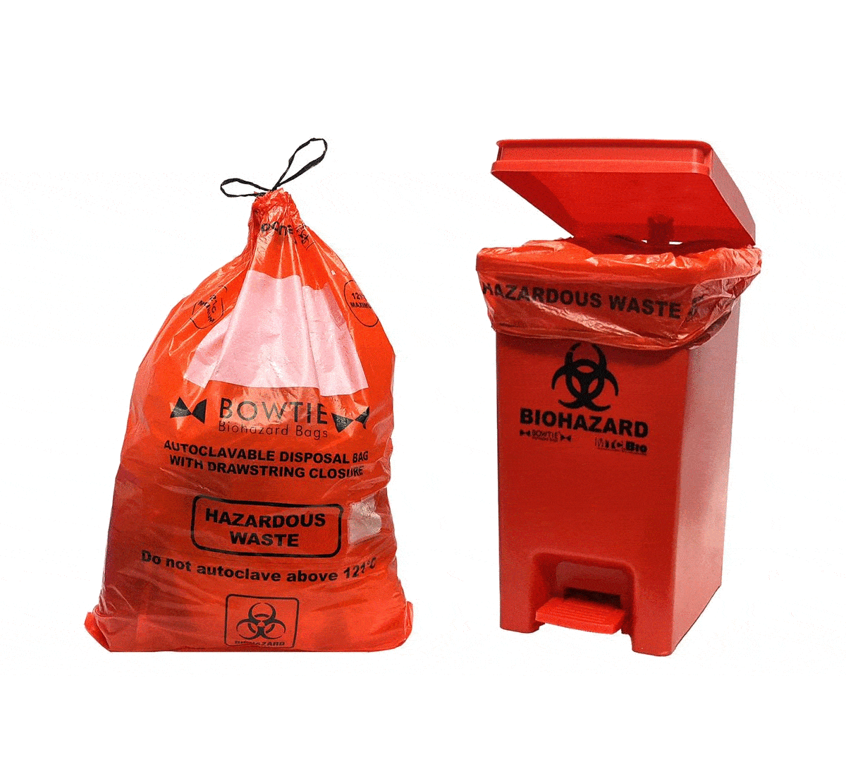 MTC Bio BowTie™ Biohazard Family Biohazard Waste Disposal MTC Bio