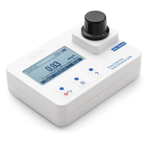 Hanna HI97771 Ultra High Range Free & Total Chlorine Portable Photometer Portable Photometer Hanna Instruments