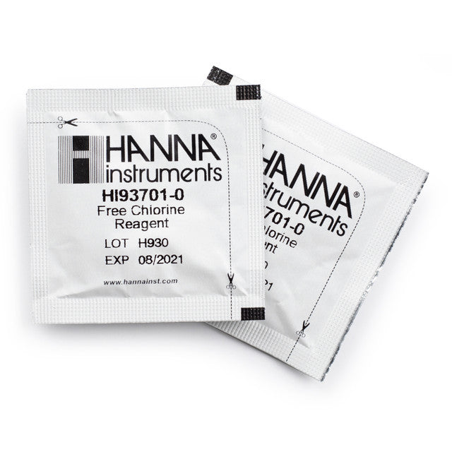 Free Chlorine Reagent Kit – HI93701‑01 (100 Tests) Reagent Kit Hanna Instruments