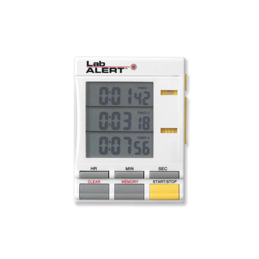 Heathrow Scientific Triple Timer & Clock | HS24490M Default Title Heathrow Scientific