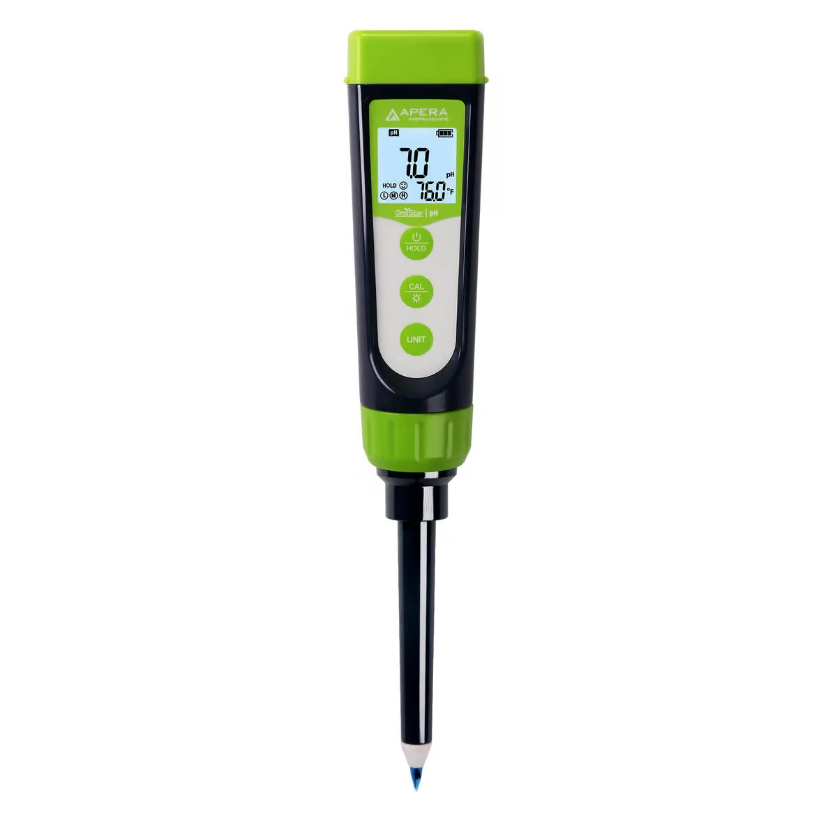 GroStar® GS2 Soil pH Pen Tester (Gen II) – Lab-Grade Accuracy for Soil, Coco Coir, & Nutrient Solutions pH Meter Apera Instruments