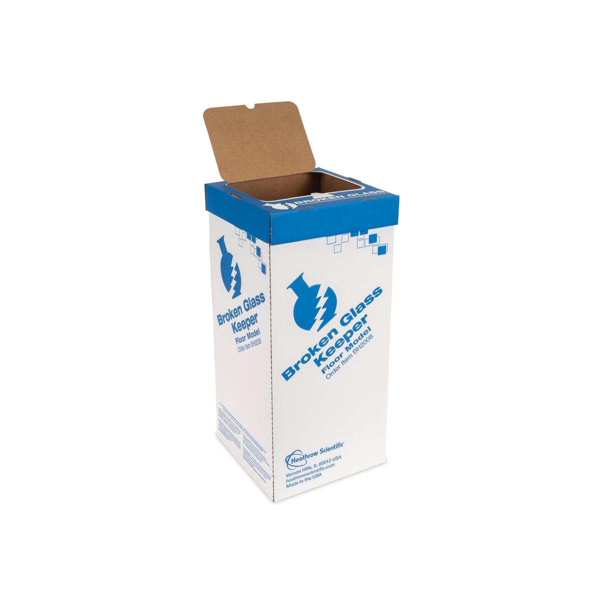 Heathrow Scientific 63 L Floor Broken Glass Keeper | BH2008 Heathrow Scientific