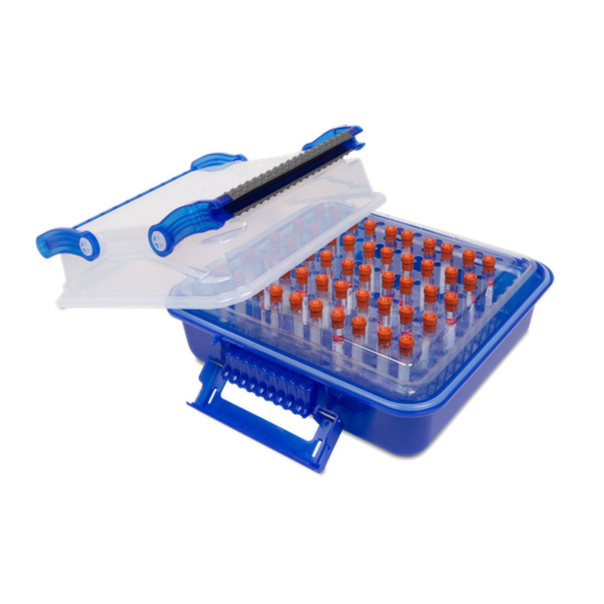 DURAPORTER® XL, HIGH-CAPACITY SAMPLE TRANSPORT TOTE Blue Heathrow Scientific