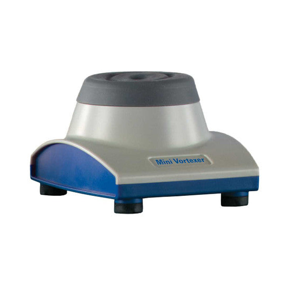 MINI VORTEXER WITH TOUCH START FUNCTION Grey Blue Heathrow Scientific