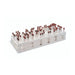 MEGA TUBE RACKS FOR 5-7 mL TUBES 432 Wells White Heathrow Scientific