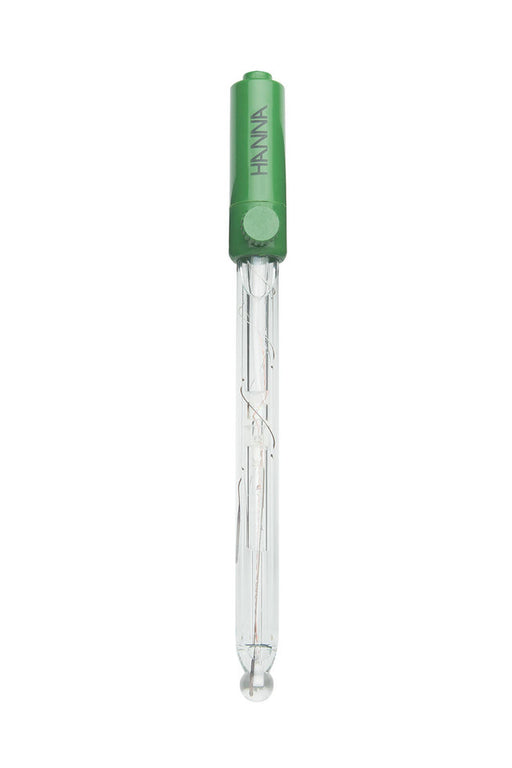Hanna Instruments HI11313 Refillable Glass Body pH Electrode with Quick Connect DIN Connector pH Sensor Hanna Instruments