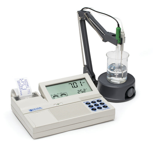 Hanna Instruments HI122-01 Professional Benchtop pH/mV Meter with Built-in Printer Multiparameter pH Meter Hanna Instruments