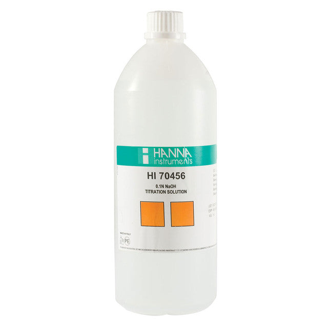 Hanna Instruments HI70456 Sodium Hydroxide 0.1N Titrant, 1L Titrant Hanna Instruments
