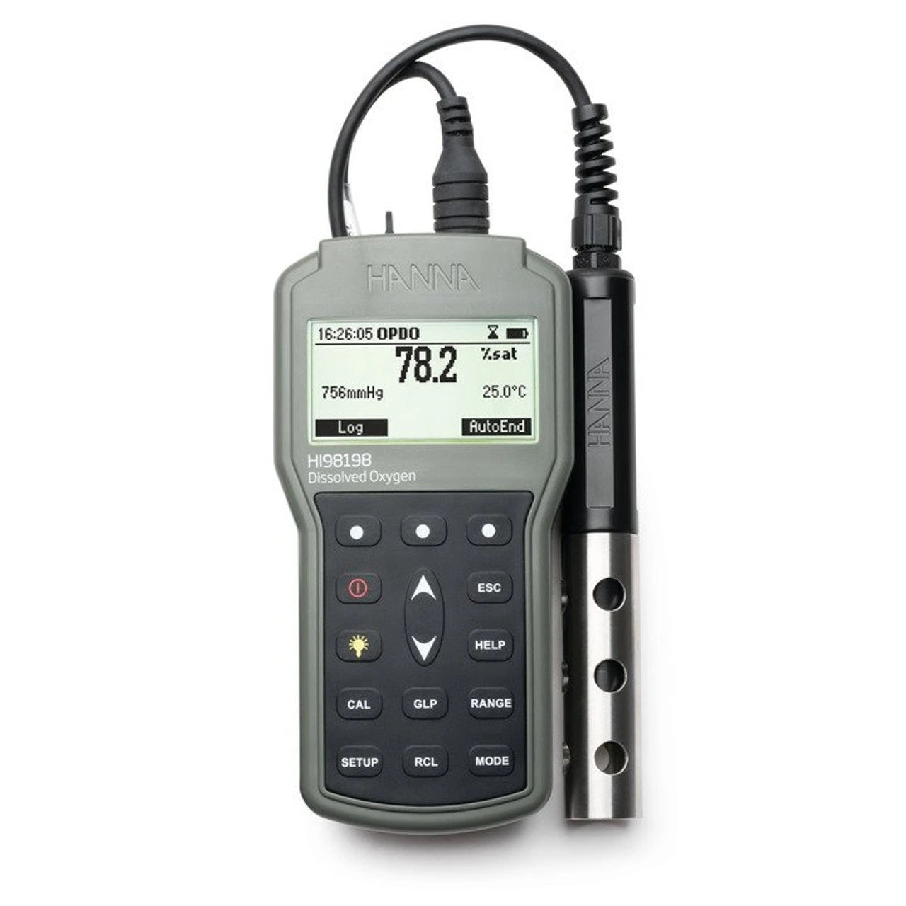 Hanna Instruments HI98198 Optical Dissolved Oxygen Meter – Waterproof, Field & Lab Ready