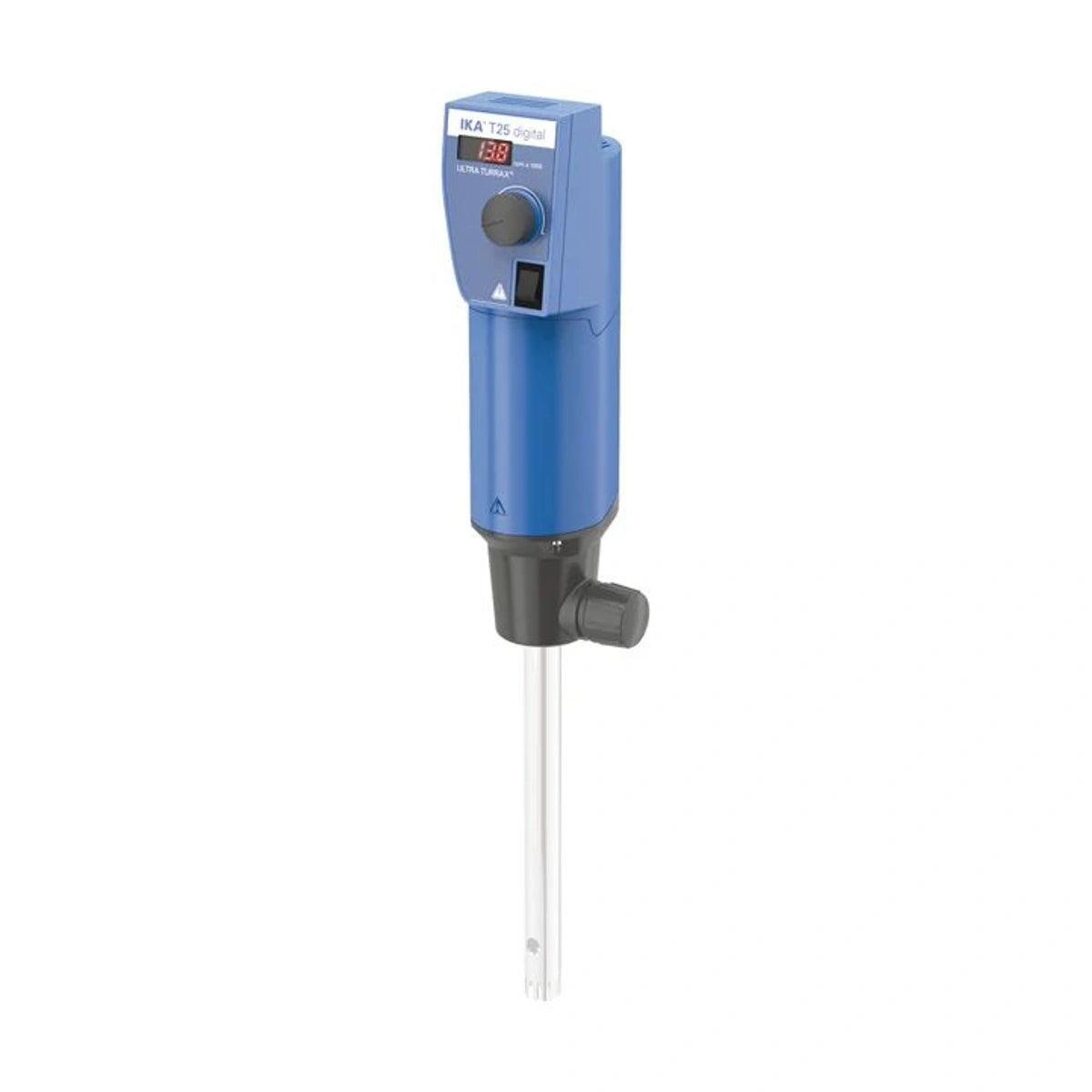 Compatible classic IKA T 25 digital drive with optional tool shown; drive not included with this tool order