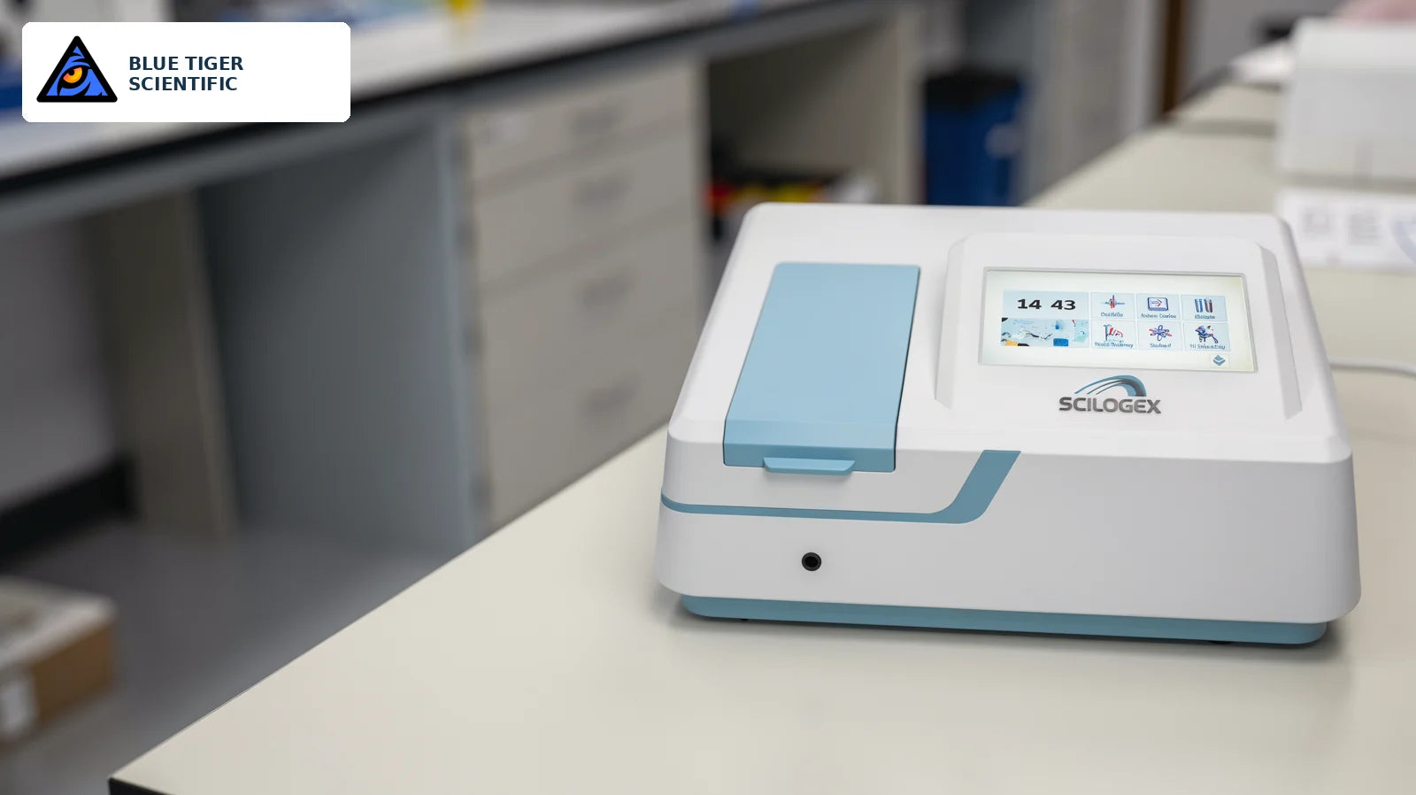 Scilogex SCI-3101UV Double-Beam UV-Vis Spectrophotometer, 1 nm Scilogex