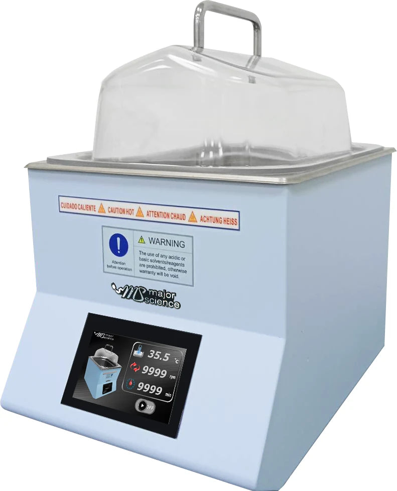 Major Science 10L Touchscreen Stirring Water Bath | SWB-10LT Series Stirring Water Baths Major Science