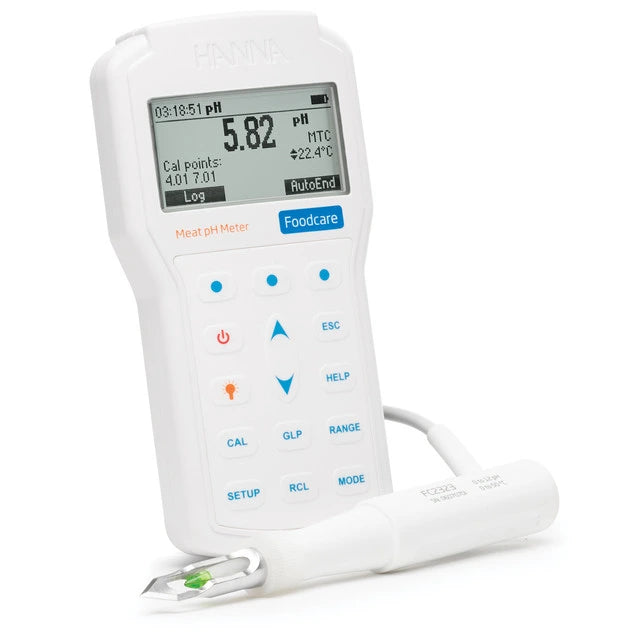 Hanna HI98163 Professional Portable Meat pH Meter Portable Meat pH Meter Hanna Instruments