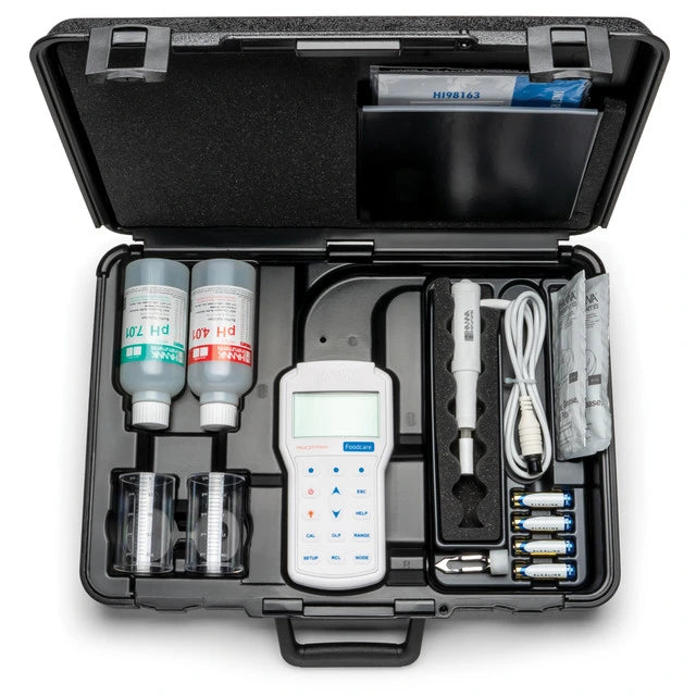Hanna HI98163 Professional Portable Meat pH Meter Portable Meat pH Meter Hanna Instruments