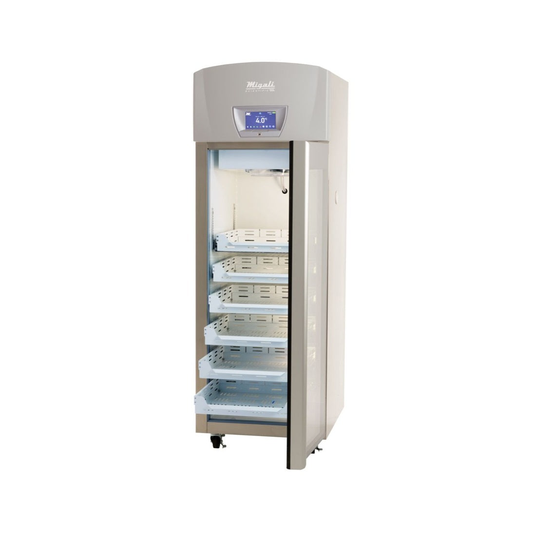 Migali EVOX-1RG Glass Door Lab & Pharmacy Refrigerator, 20.2 cu. ft. Lab Refrigeration Migali