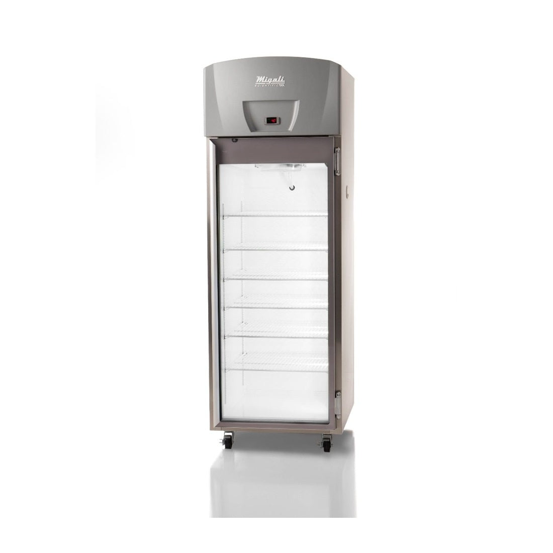 Migali EVOX-1RG Glass Door Lab & Pharmacy Refrigerator, 20.2 cu. ft. Lab Refrigeration Migali